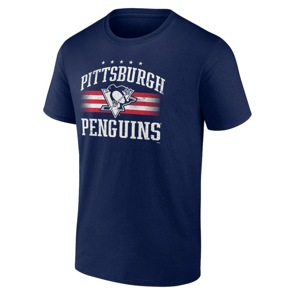 Pittsburgh Penguins Americana Team T-Shirt - Navy | US 201291234