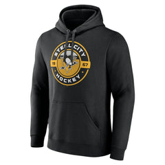 Pittsburgh Penguins Native Pullover Hoodie - Black | US 201291237