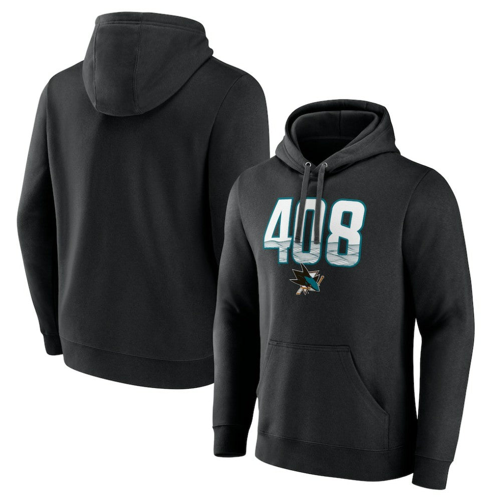 San Jose Sharks Native Pullover Hoodie - Black | US 201291249