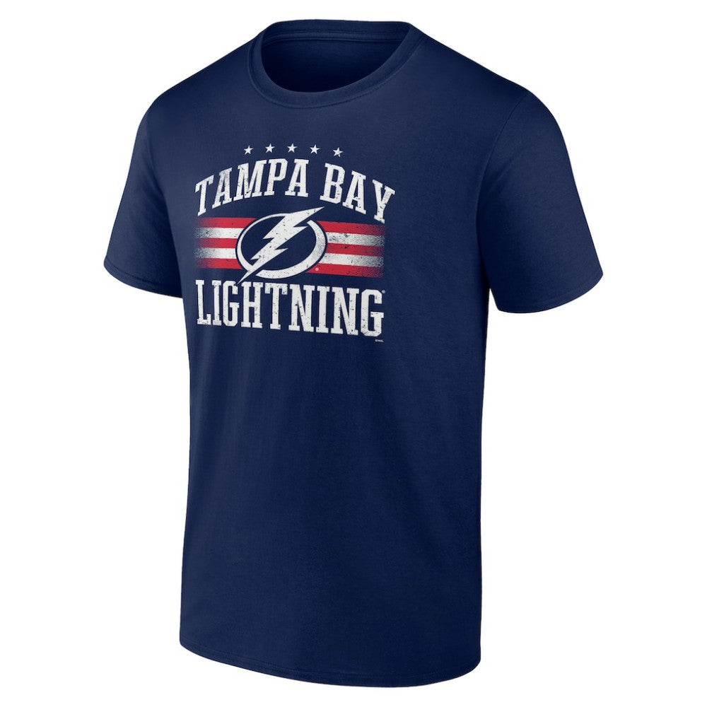 Tampa Bay Lightning Americana Team T-Shirt - Navy | US 201291280