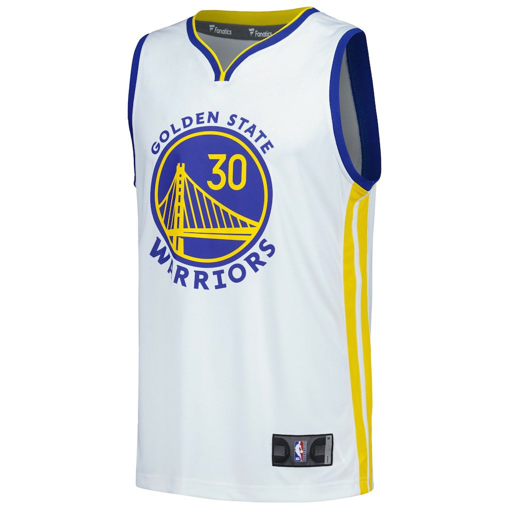Stephen Curry Golden State Warriors Fast Break Replica Player Jersey Association Editi- White - Fanatics