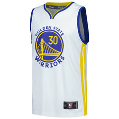 Stephen Curry Golden State Warriors Fast Break Replica Player Jersey Association Editi- White - Fanatics