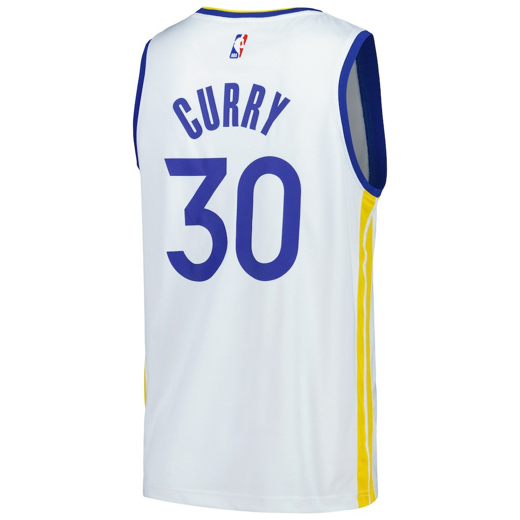 Stephen Curry Golden State Warriors Fast Break Replica Player Jersey Association Editi- White - Fanatics