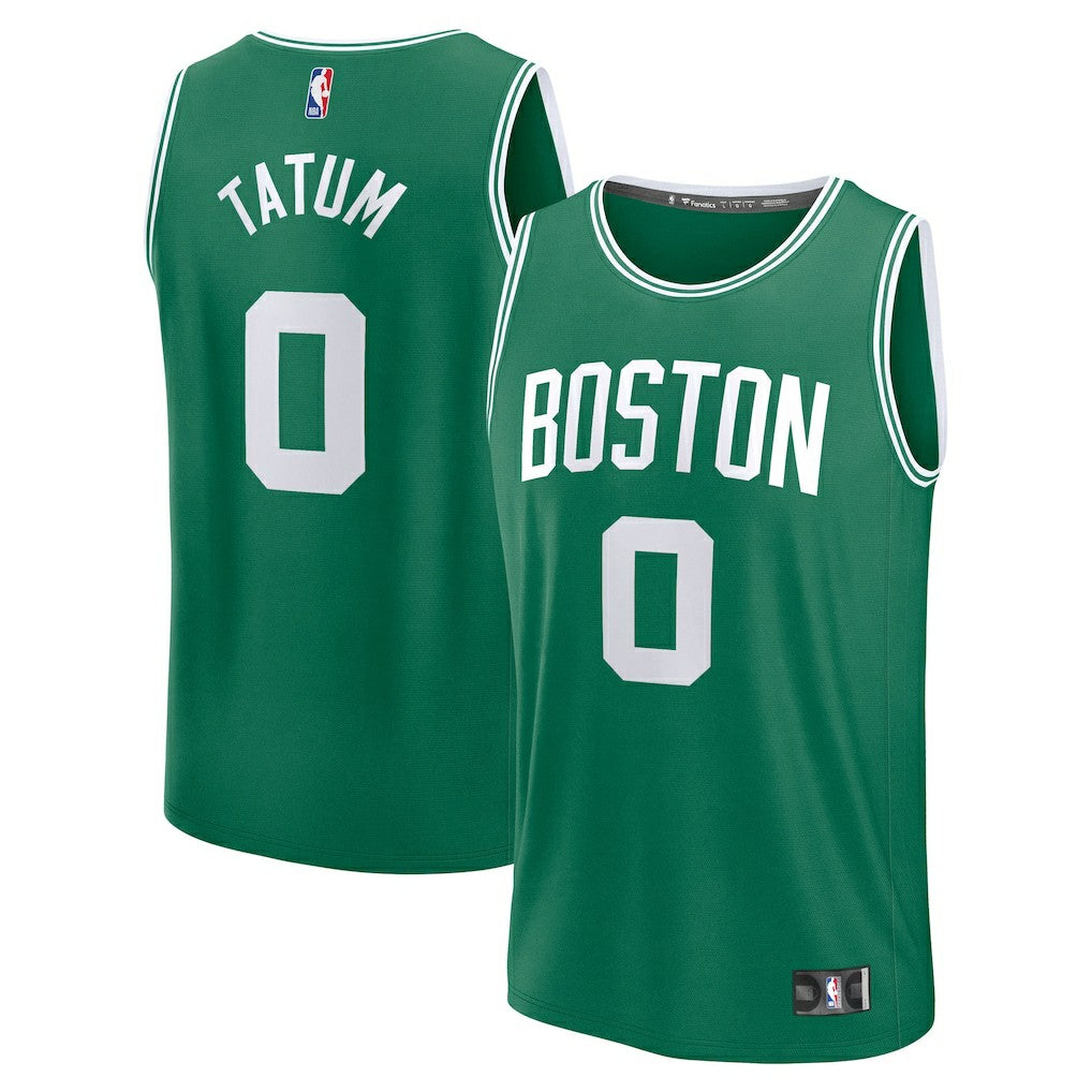 Jayson Tatum Boston Celtics Fast Break Replica Player Jersey Icon Edition Kelly Green - Fanatics