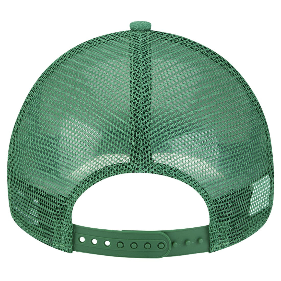New York Jets New Era 9FORTY A-Frame Trucker Adjustable Hat - Green Hats