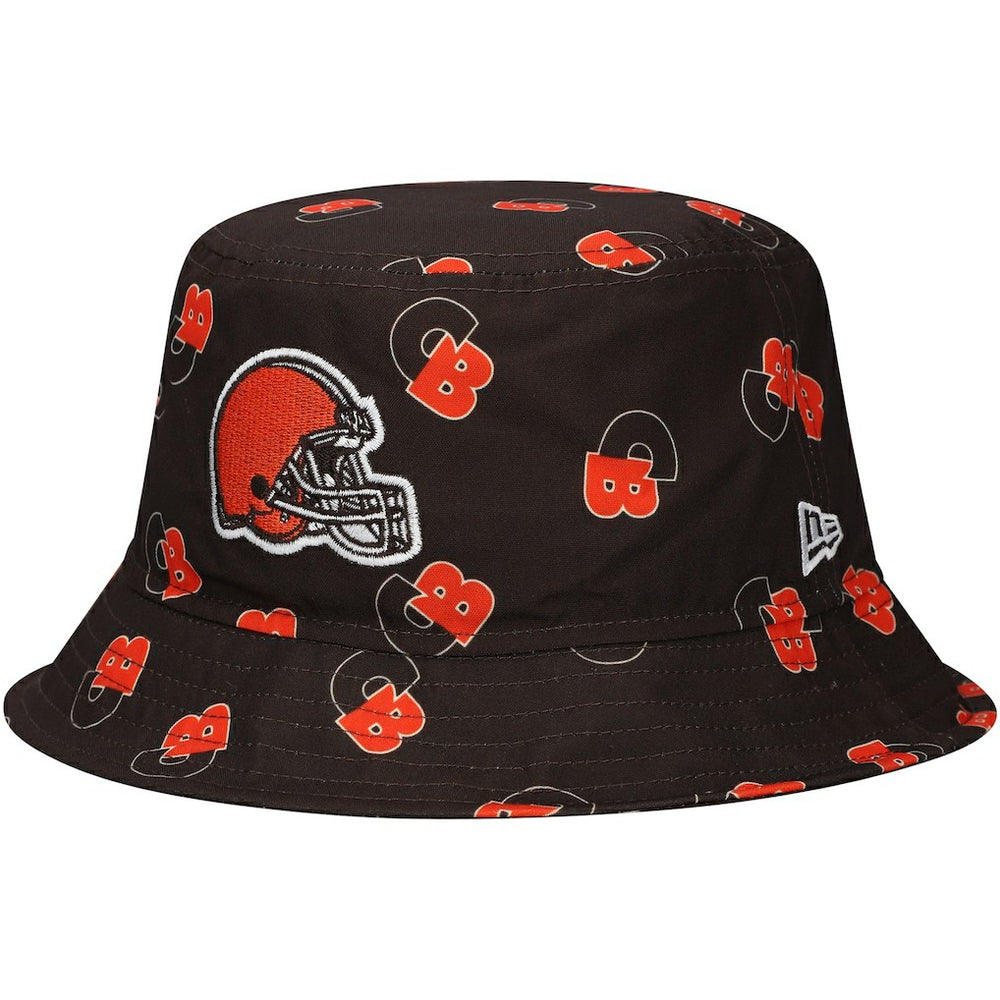 Cleveland Browns New Era City Originals Bucket Hat - Brown Hats