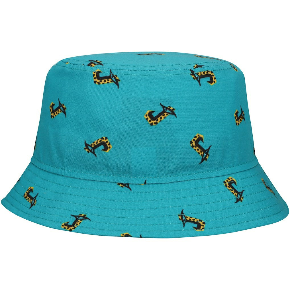 Jacksonville Jaguars New Era City Originals Bucket Hat - Teal Hats