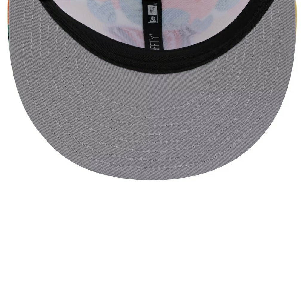 San Francisco 49ers New Era Citrus 9FIFTY Trucker Snapback Hat - Orange Hats