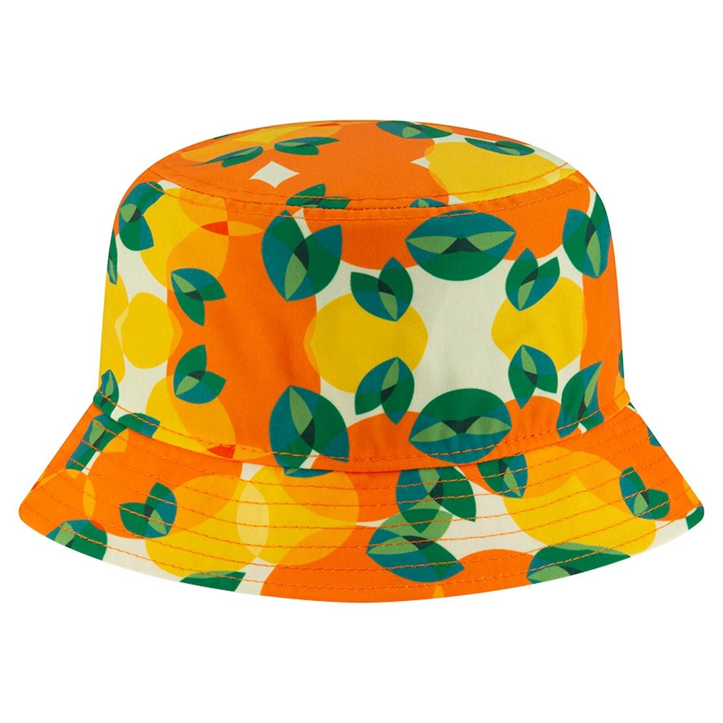 Miami Dolphins New Era Citrus Bucket Hat - Orange Hats