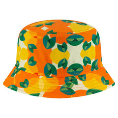 Miami Dolphins New Era Citrus Bucket Hat - Orange Hats