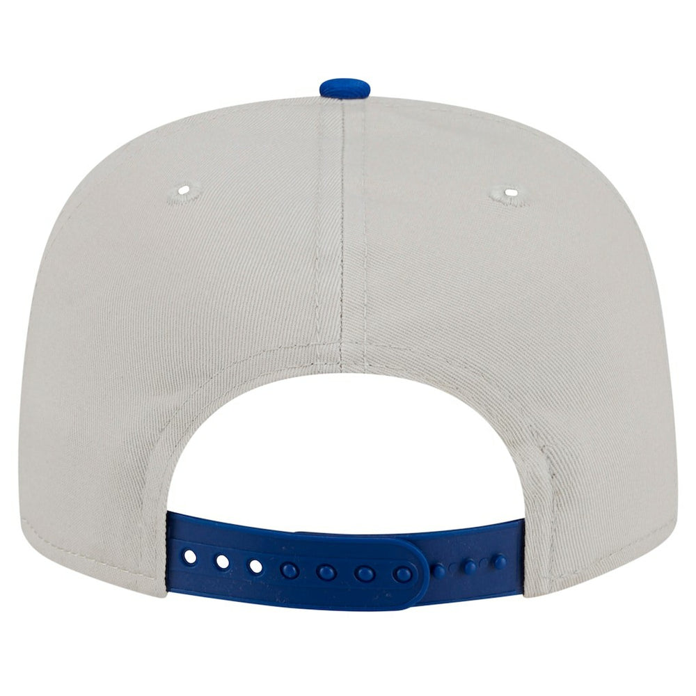 New York Giants New Era Athletic Golfer Snapback Hat - Stone/Royal Hats