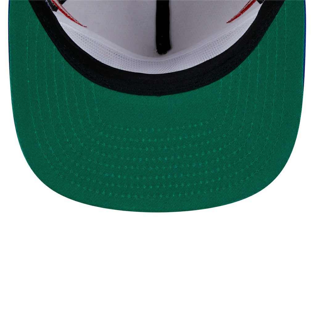 New York Giants New Era Athletic Golfer Snapback Hat - Stone/Royal Hats