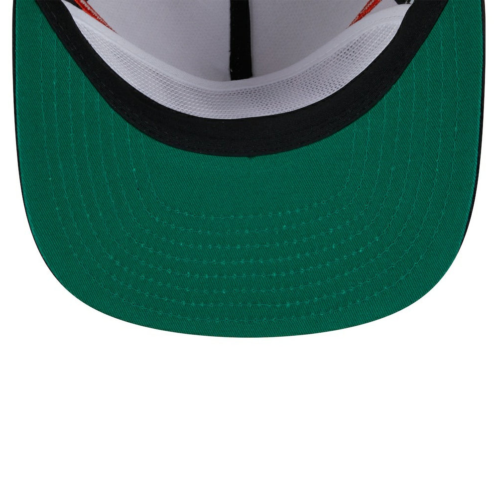 Cincinnati Bengals New Era Athletic Golfer Snapback Hat - Stone/Orange Hats