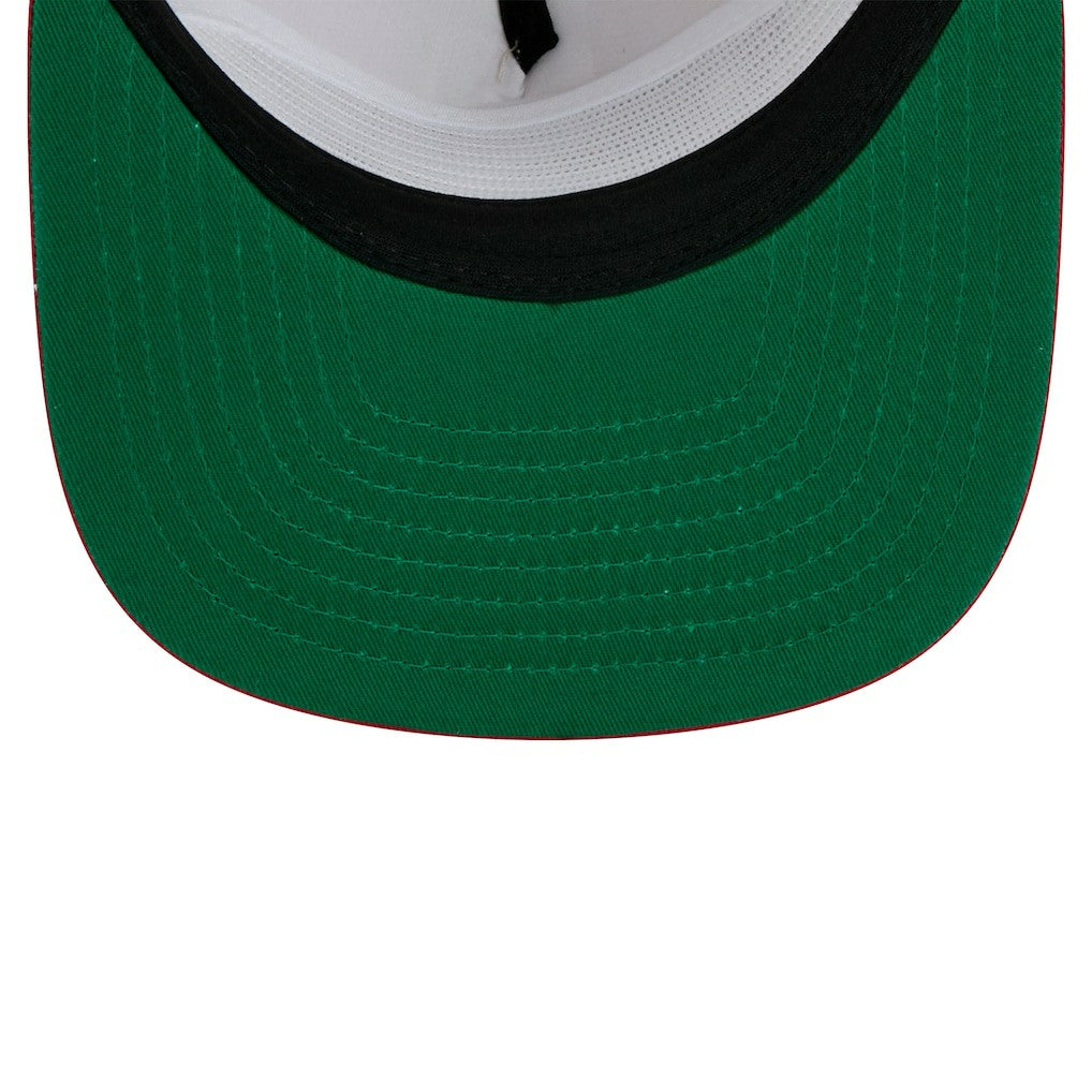 Arizona Cardinals New Era Athletic Golfer Snapback Hat - Stone/Cardinal Hats