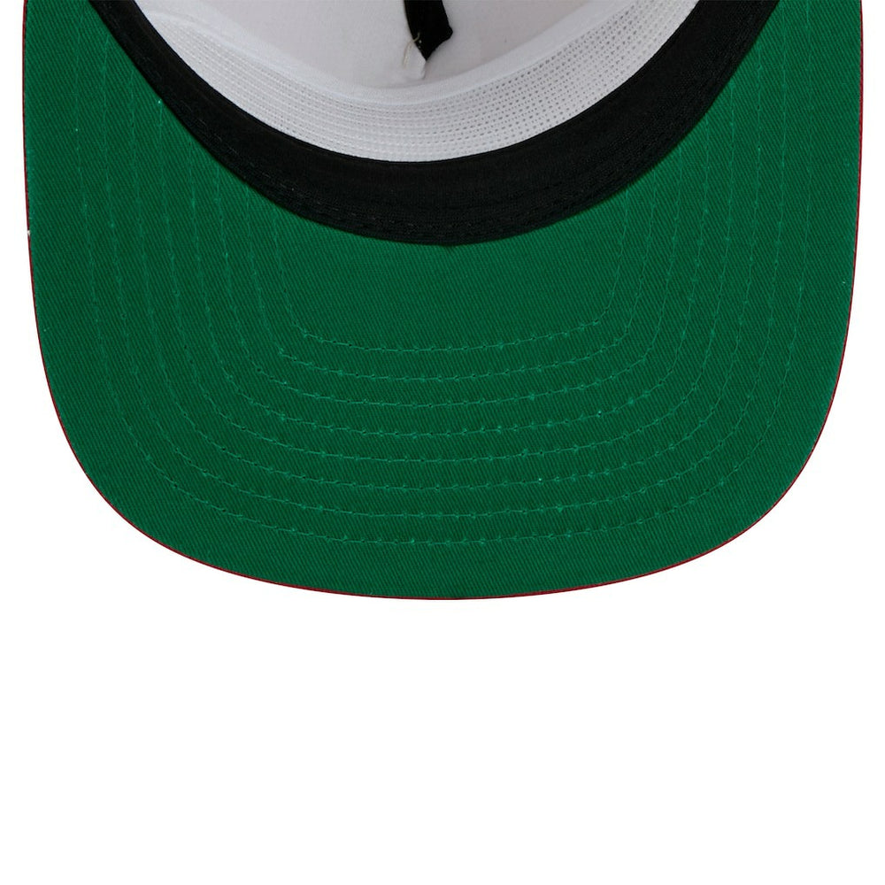 Arizona Cardinals New Era Athletic Golfer Snapback Hat - Stone/Cardinal Hats