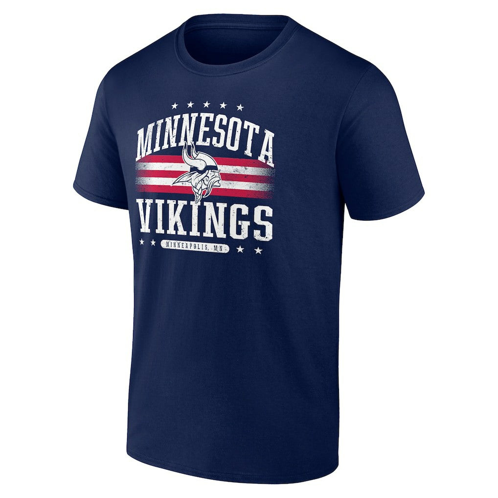 Minnesota Vikings Americana Team T-Shirt - Navy T-shirts