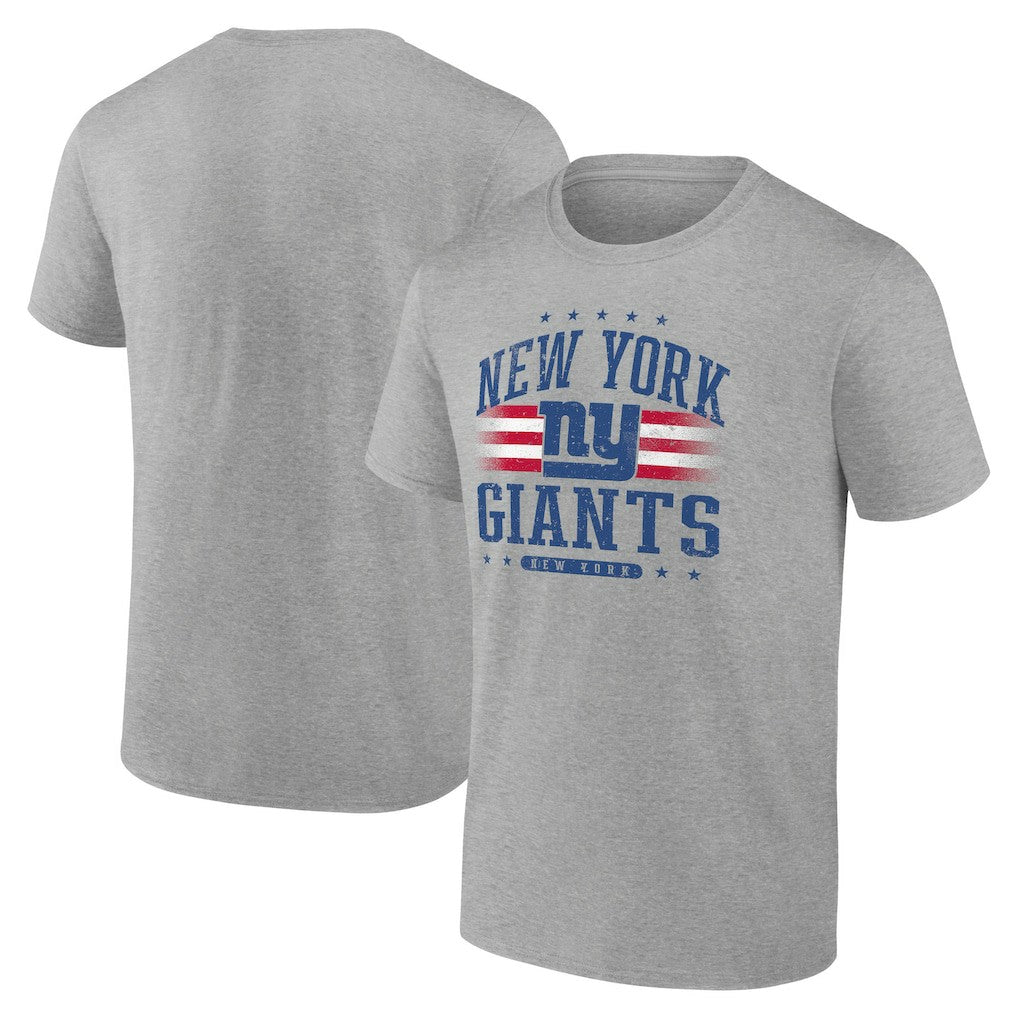New York Giants Americana Team T-Shirt - Heather Gray T-shirts