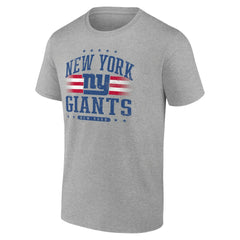 New York Giants Americana Team T-Shirt - Heather Gray T-shirts