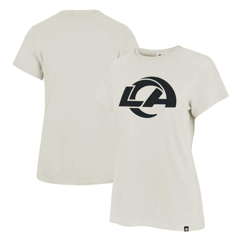 Los Angeles Rams '47 Women's Panthera Frankie T-Shirt - Cream T-shirts
