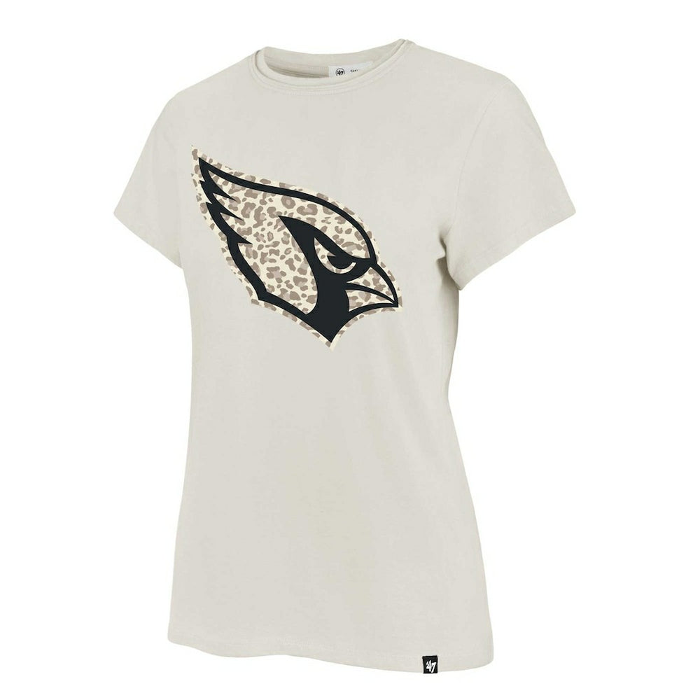 Arizona Cardinals '47 Women's Panthera Frankie T-Shirt - Cream T-shirts