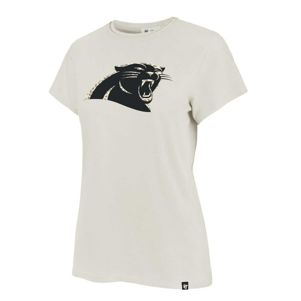 Carolina Panthers '47 Women's Panthera Frankie T-Shirt - Cream T-shirts