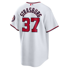 Stephen Strasburg Washington Nationals Nike Home Replica Jersey  - White Jerseys