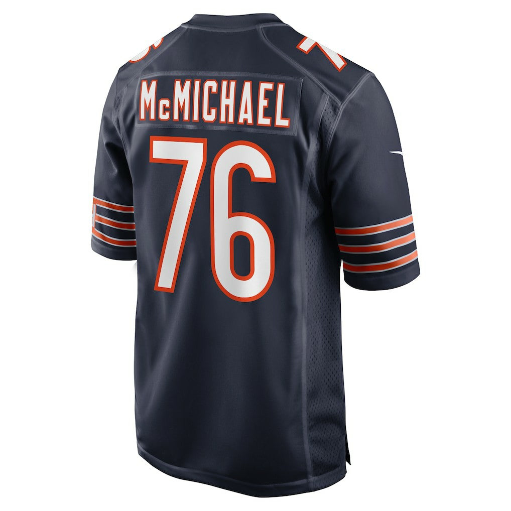 Steve McMichael Chicago Bears Retired Player Game Jersey - Navy Jerseys