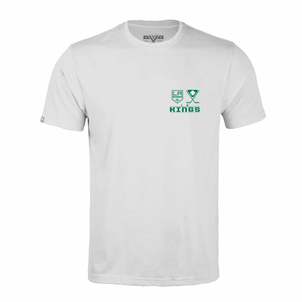 Los Angeles Kings Levelwear St. Patrick's Day Richmond T-Shirt - White | US 201296022