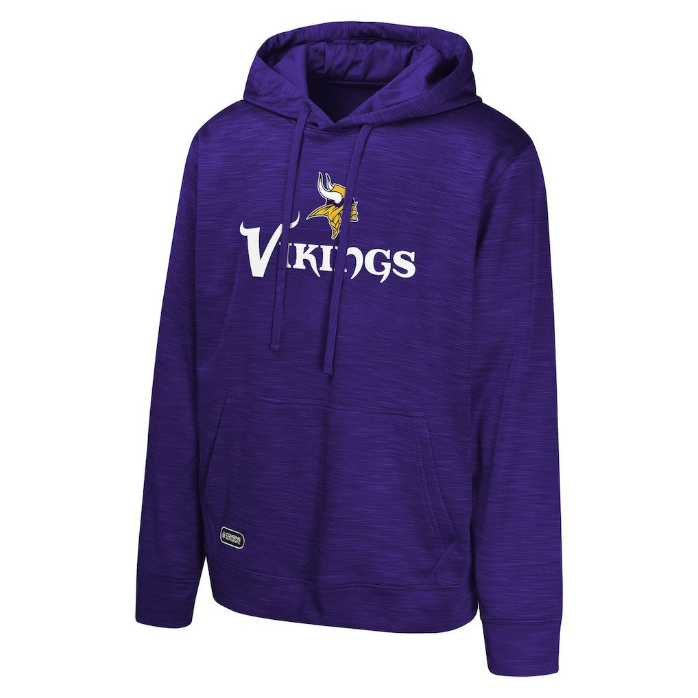 Minnesota Vikings Streak Fleece Pullover Hoodie - Purple Hoodies