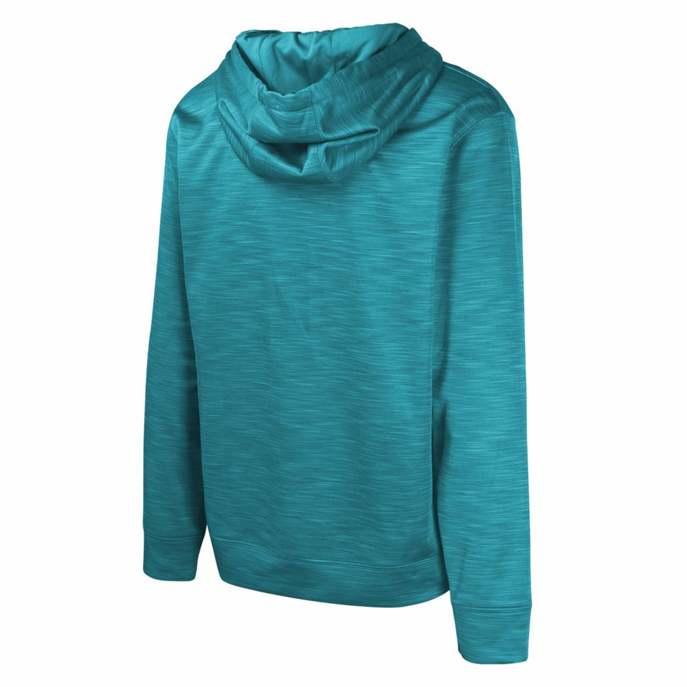 Miami Dolphins Streak Fleece Pullover Hoodie - Aqua Hoodies