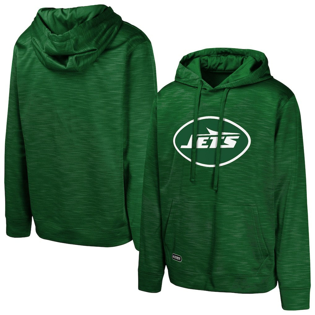 New York Jets Streak Fleece Pullover Hoodie - Green Hoodies