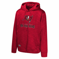 Tampa Bay Buccaneers Streak Fleece Pullover Hoodie - Red Hoodies