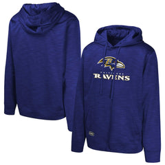 Baltimore Ravens Streak Fleece Pullover Hoodie - Purple Hoodies