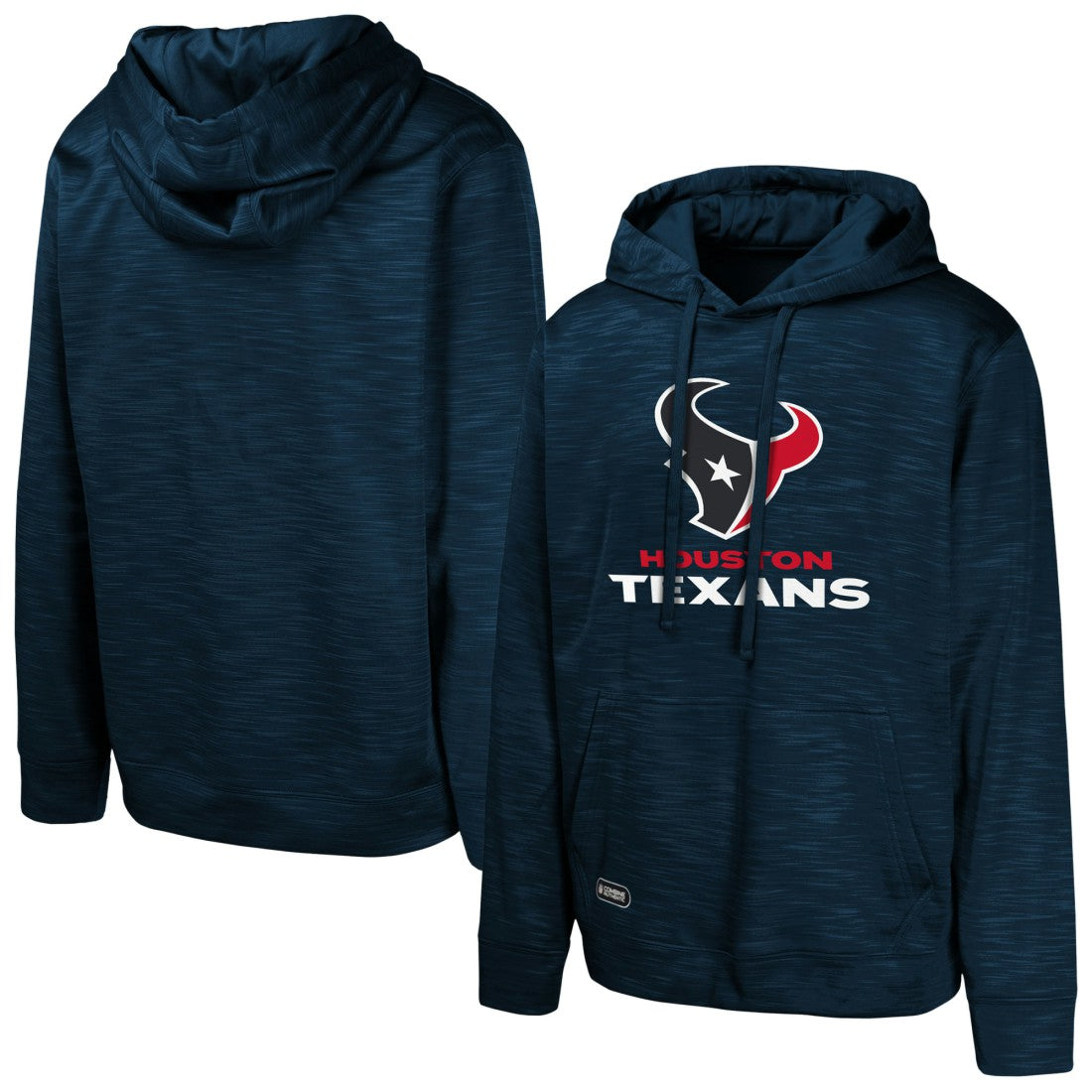 Houston Texans Streak Fleece Pullover Hoodie - Navy Hoodies