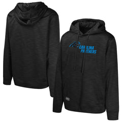 Carolina Panthers Streak Fleece Pullover Hoodie - Black Hoodies
