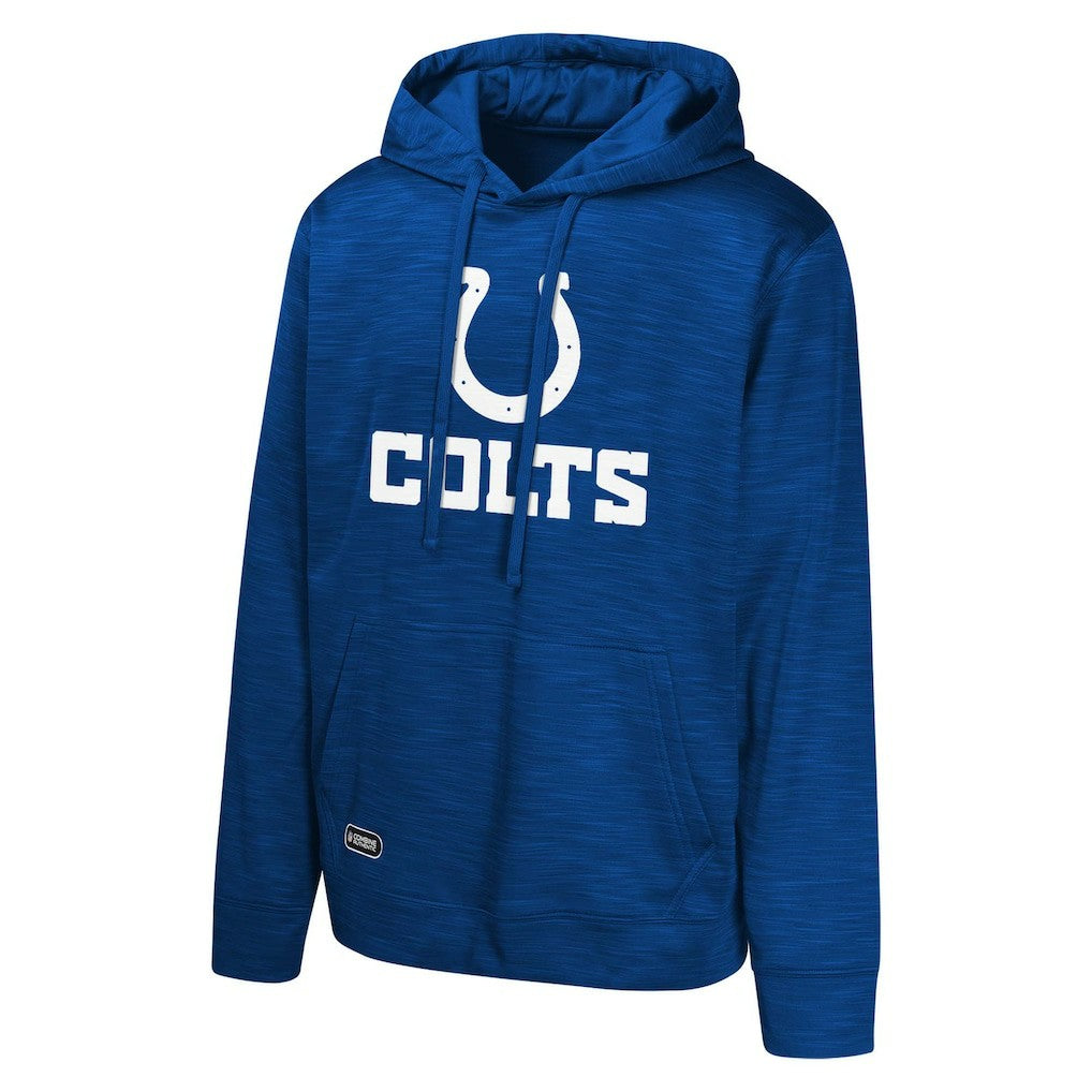 Indianapolis Colts Streak Fleece Pullover Hoodie - Royal Hoodies