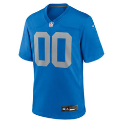 Detroit Lions Alternate Custom Game Jersey - Blue Jerseys