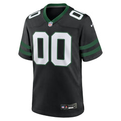 New York Jets Alternate Custom Game Jersey - Legacy Black Jerseys
