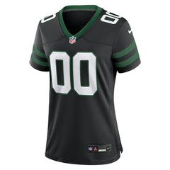 New York Jets Women's Alternate Custom Game Jersey - Legacy Black Jerseys