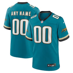 Jacksonville Jaguars Prowler Throwback Custom Game Jersey - Teal Jerseys