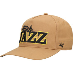 Utah Jazz '47 Barnes Hitch Adjustable Hat Tan - 47 brand
