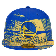 Golden State Warriors Tip-Off 59FIFTY Fitted Hat Royal - New Era