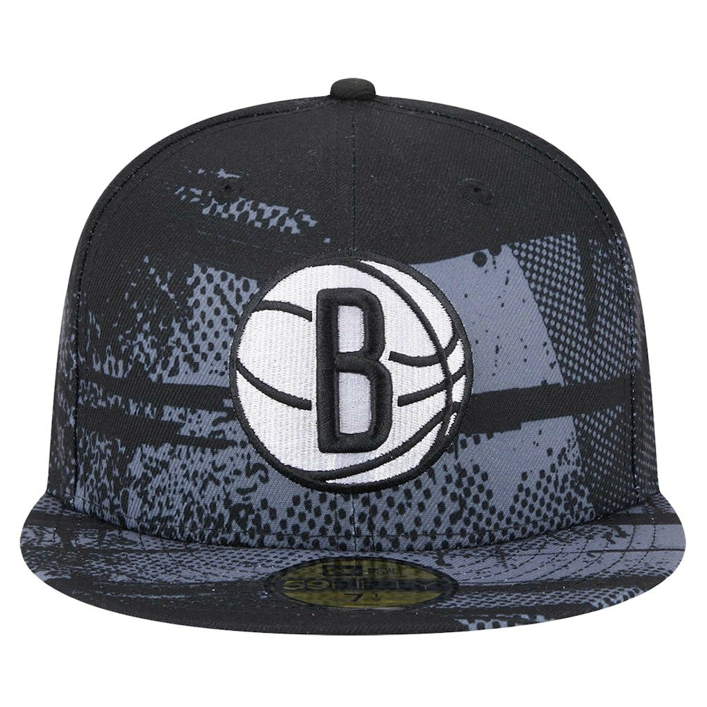Brooklyn Nets Tip-Off 59FIFTY Fitted Hat Black - New Era