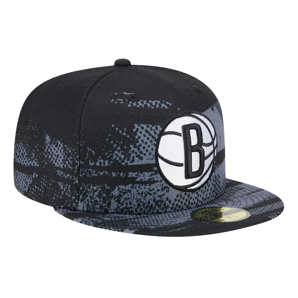 Brooklyn Nets Tip-Off 59FIFTY Fitted Hat Black - New Era