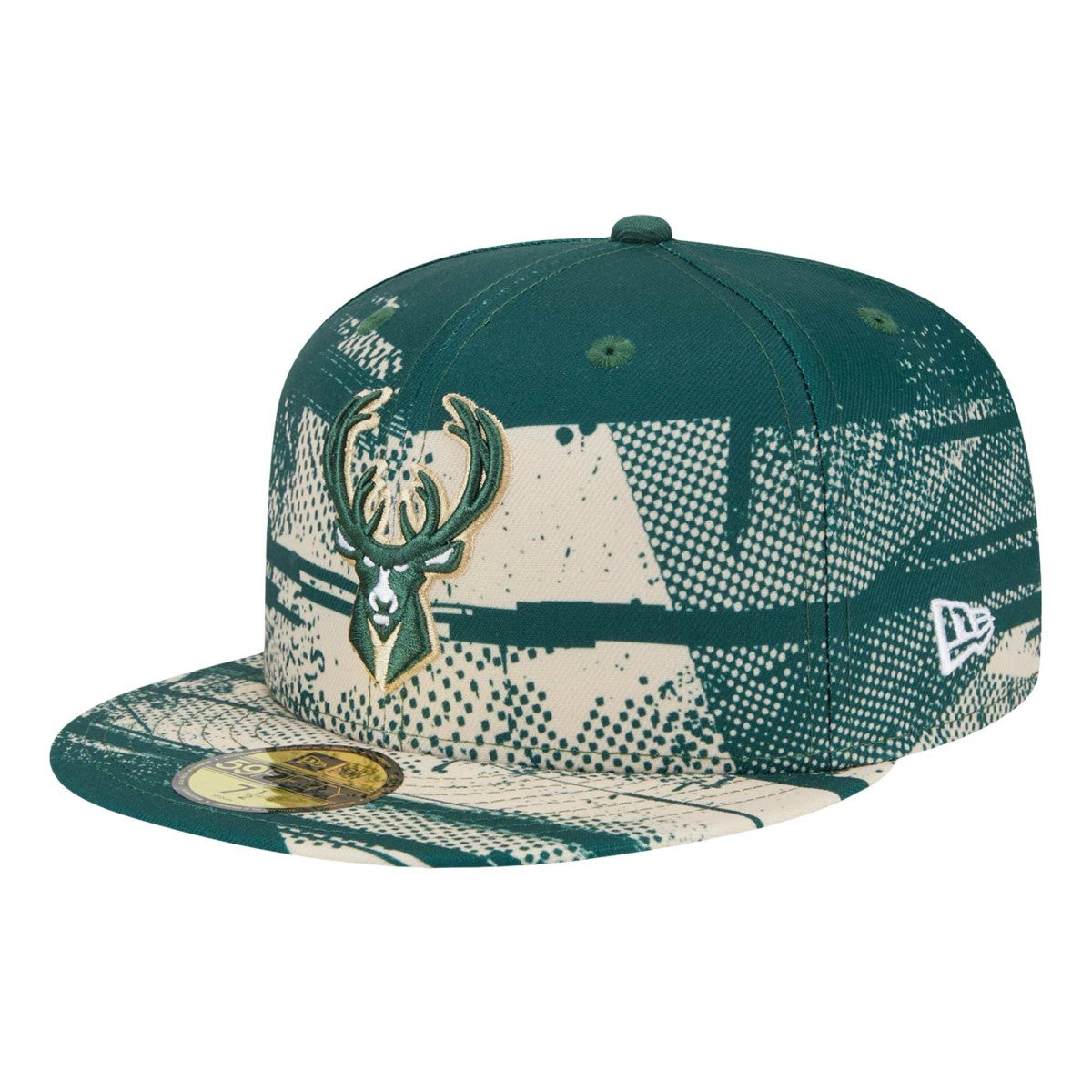 Milwaukee Bucks Tip-Off 59FIFTY Fitted Hat Hunter Green - New Era outlet