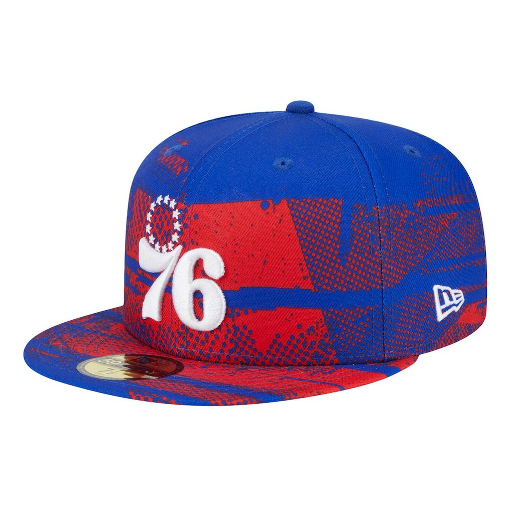 Philadelphia 76ers Tip-Off 59FIFTY Fitted Hat Royal - New Era