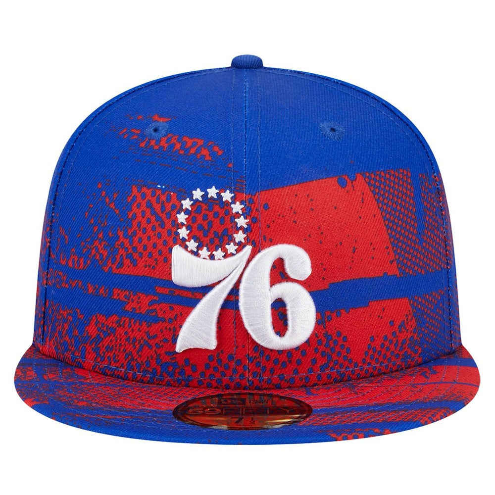 Philadelphia 76ers Tip-Off 59FIFTY Fitted Hat Royal - New Era