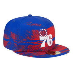 Philadelphia 76ers Tip-Off 59FIFTY Fitted Hat Royal - New Era