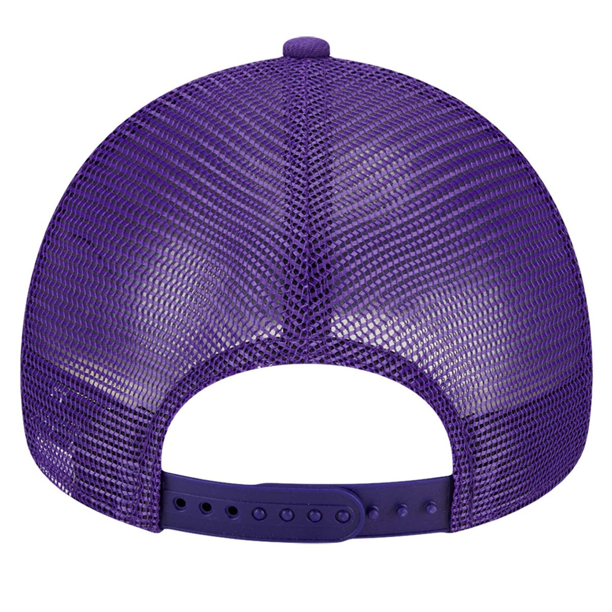 Los Angeles Lakers Tip Off A-Frame Trucker 9FORTY Adjustable Hat Purple/Gold - New Era