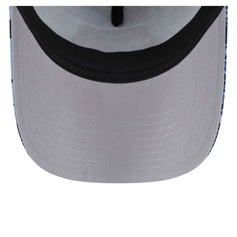 Memphis Grizzlies Tip Off A-Frame Trucker 9FORTY Adjustable Hat Navy/Light Blue - New Era